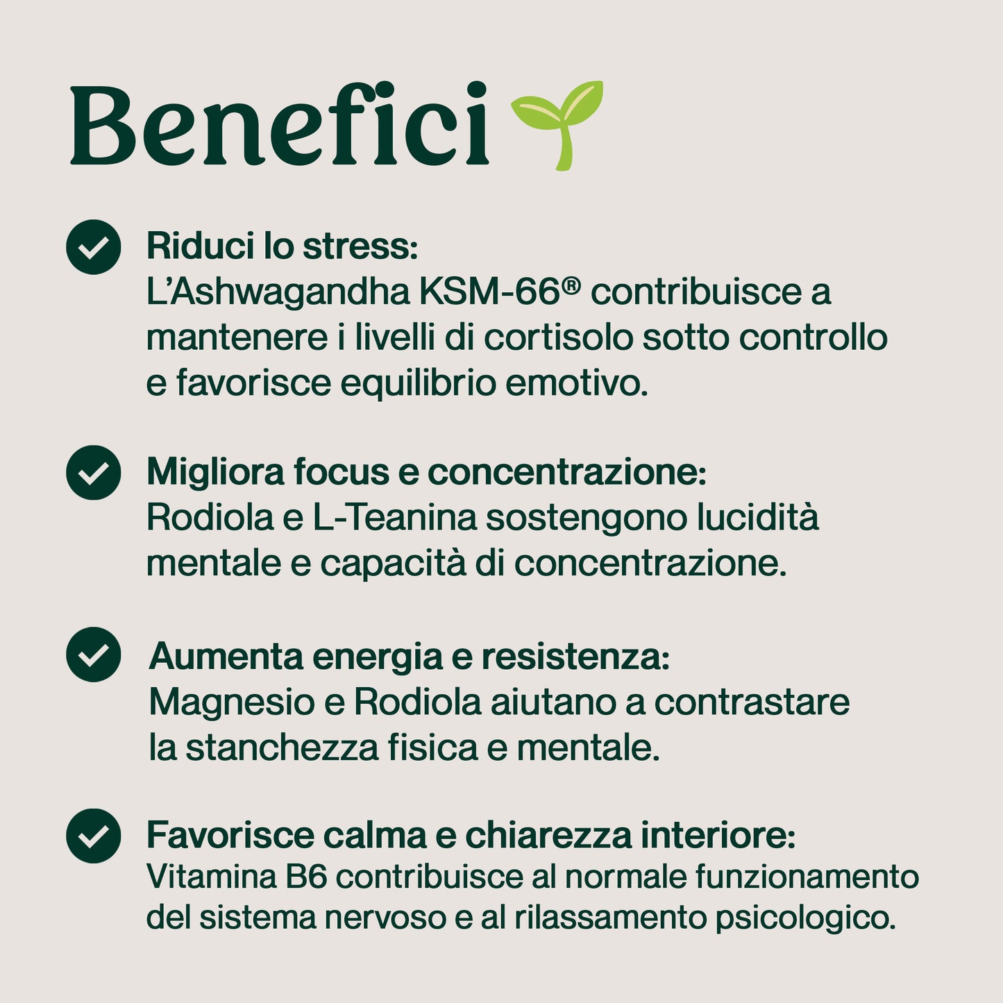 Mellow® Ashwaganda - Supergelée alla Fragola