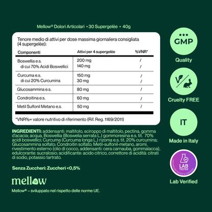 Mellow® Dolori Articolari – Supergelée alla Vaniglia