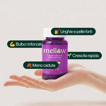 Mellow® Capelli e Unghie Forti – Supergelée all Uva Rossa