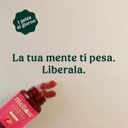 Mellow® Ashwaganda Mente Libera – Supergelée alla Fragola
