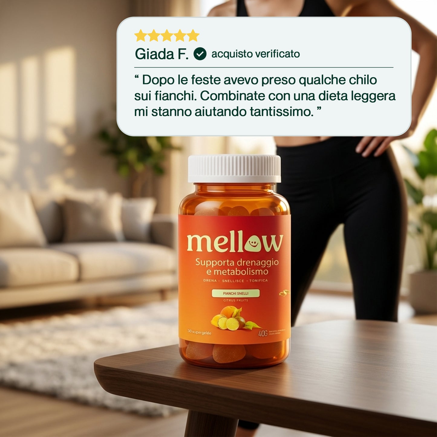 Mellow® Lipo Fianchi – Supergelée agli Agrumi