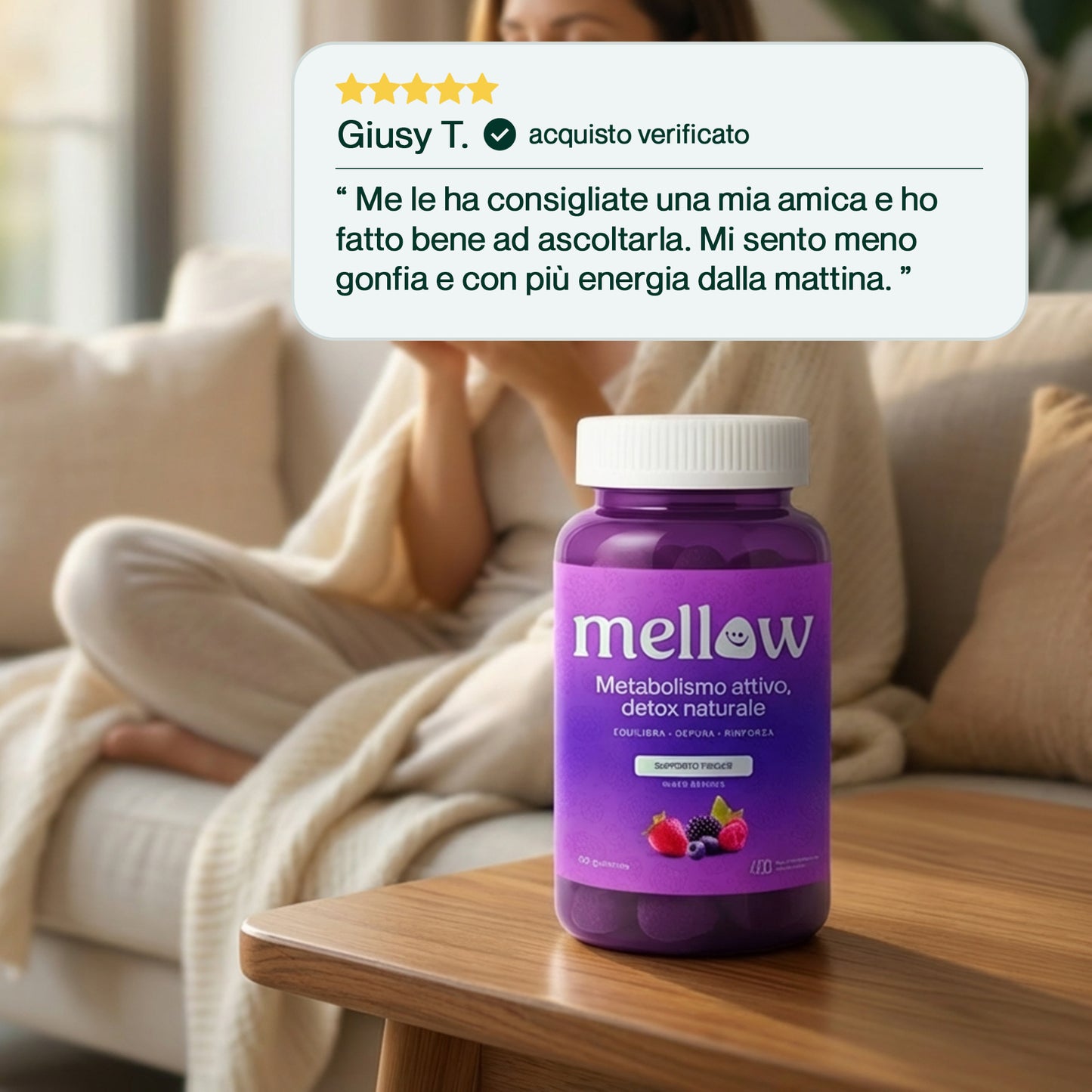 Mellow® Energia Profonda – Supergelée ai Frutti di Bosco