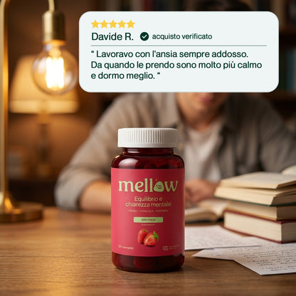 Mellow® Ashwaganda Mente Libera – Supergelée alla Fragola